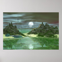 Greenworld Wolf Spirit Print