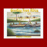 greetin  from africa Mojisola A Gbadamosi postcards
