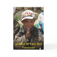 children of tibet card