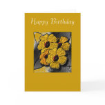 Greeting Card - 3D Happy Birthday
