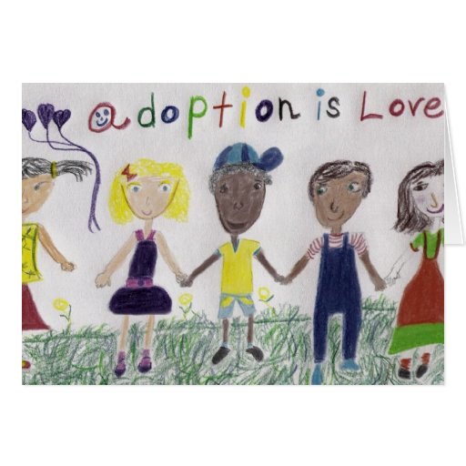 Greeting Card - Adoption Is Love