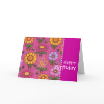 Greeting Card Blank - Happy Birthday by dizzypixels Greeting Card Blank - Happy Birthday
