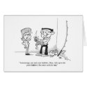 Greeting Card - Fishing Cartoon - The Hobby
