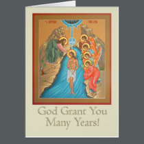 Greeting Card for Baptisms cards