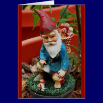 greeting card - garden gnome cards