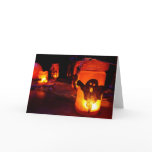 halloween, ghost, candle, orange, fire, light,