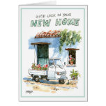 Greeting card - good luck in your new home cards