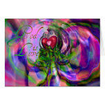 Greeting Card ``Gos is Love´´
