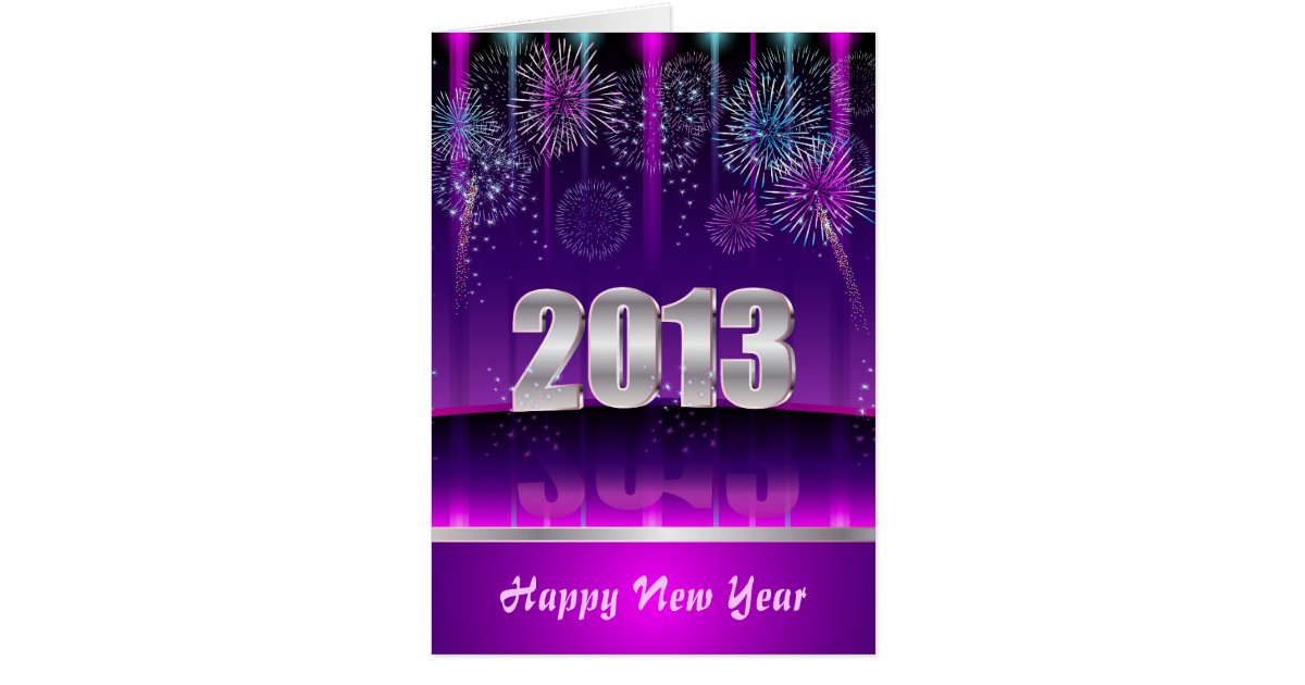 Greeting card happy year Greeting Card Happy New Year | Zazzle