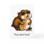 Greeting Card - Henry Hampster