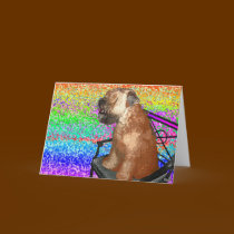 Greeting Card: "Hey, Where is Everyone?"