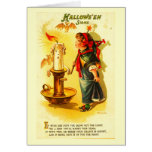 Greeting Card-Holiday Art-Vintage Halloween 6