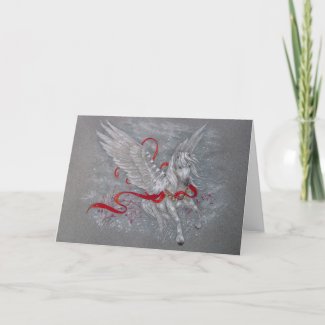Greeting Card - Holiday Pegasus