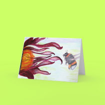 Greeting Card - Honey Bee/Insect