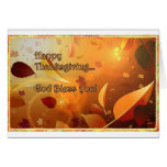 Greeting Card Horizontal - Happy Thanksgiving 1 cards
