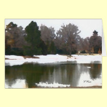 Greeting Card, Lake Reflections - all occasion cards