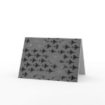 Greeting Card-Large with Gray Background