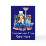 Greeting Card - Martinis Should be Tax Free