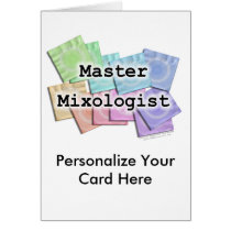 Greeting Card - MASTER MIXOLOGIST