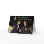 Greeting Card Mr. President &amp; The First Lady