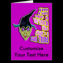 Greeting Card, Note Card - HALLOWEEN WITCH cards