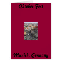 Greeting Card, Oktober Fest