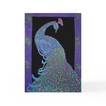 Greeting Card - Proud Peacock