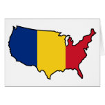 Greeting Card: Romanian in USA cards