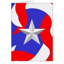 Greeting Card Stars and Stripes 1