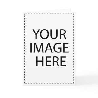 Greeting Card Vertical Template card