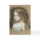 Greeting Card With Alexei A. Harlamoff Painting