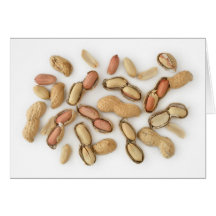 Greeting Card with Peanuts
