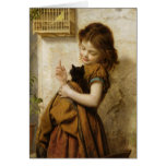 Greeting Card With Sophie G. Anderson Painting
