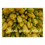 GREETING CARD Yellow Tulips cards