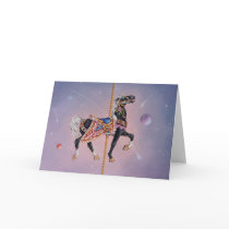 Greeting Cards - Petaluma Carousel Horse 2