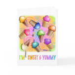 Greeting Cards - Pop Art Ice Cream Cones