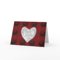 Greeting for a heart 2 card