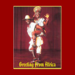 GREETING FROM AFRICA(Design by Mojisola Gbadamosi) postcards
