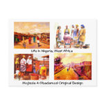 GREETING FROM AFRICA POST CARD
