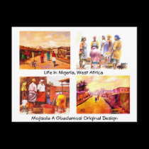 GREETING FROM AFRICA postcards