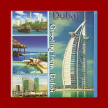 Greeting from  Dubai Magnet by Moji Gbadamosi Okub magnets
