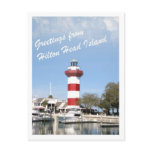 Greeting from Hilton Head Island Post Card