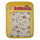 Greeting from Indiana vintage Ipad sleeve
