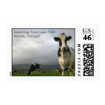 Greeting From Lajes Field Postage Stamp