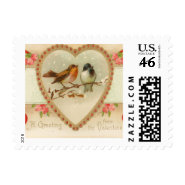 Greeting from Thy Valentine stamp