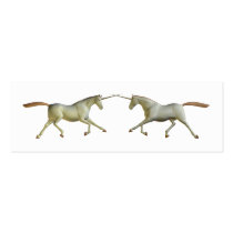 Greeting Unicorns Bookmark business cards