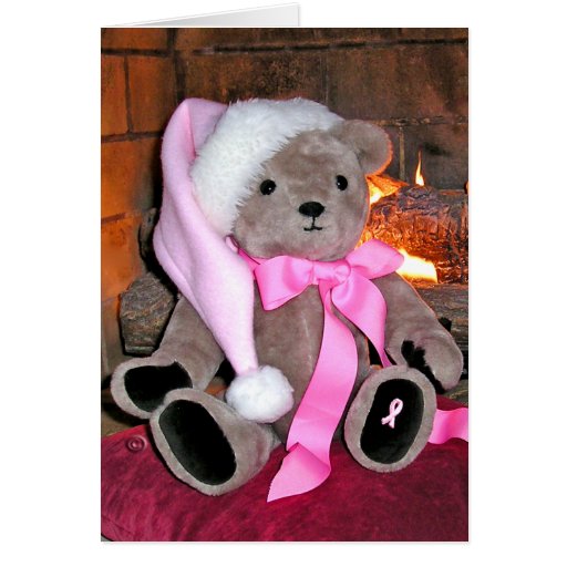 breast cancer teddy bear