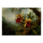 Greetingcard With Martin Johnson Heade Painting