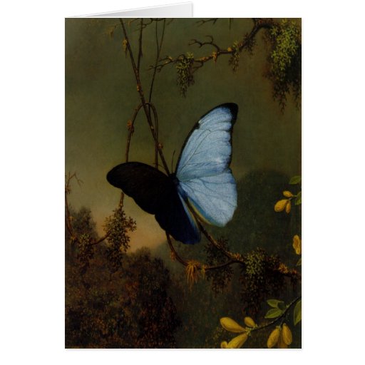 Greetingcard With Martin Johnson Heade Painting