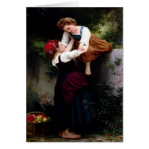 Greetingcard With William Bouguereau Painting